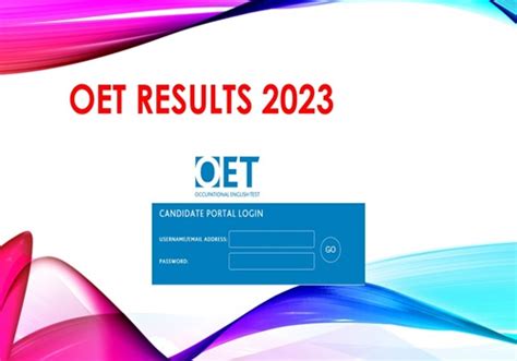 my oet result|oet result portal.